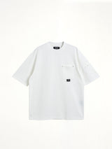 Work Libet Pocket T-Shirt in White