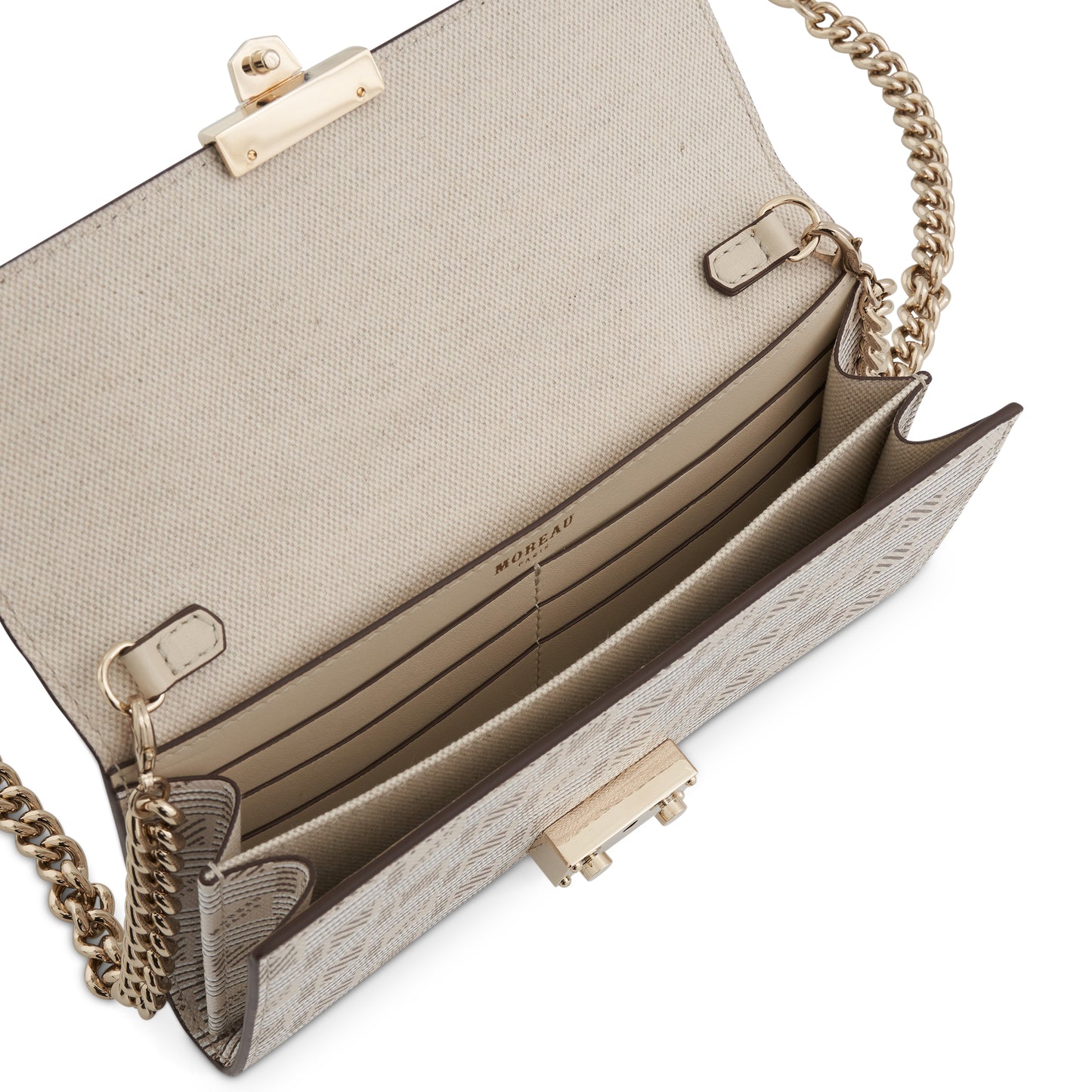 Gigi Phone Clutch in Champagne