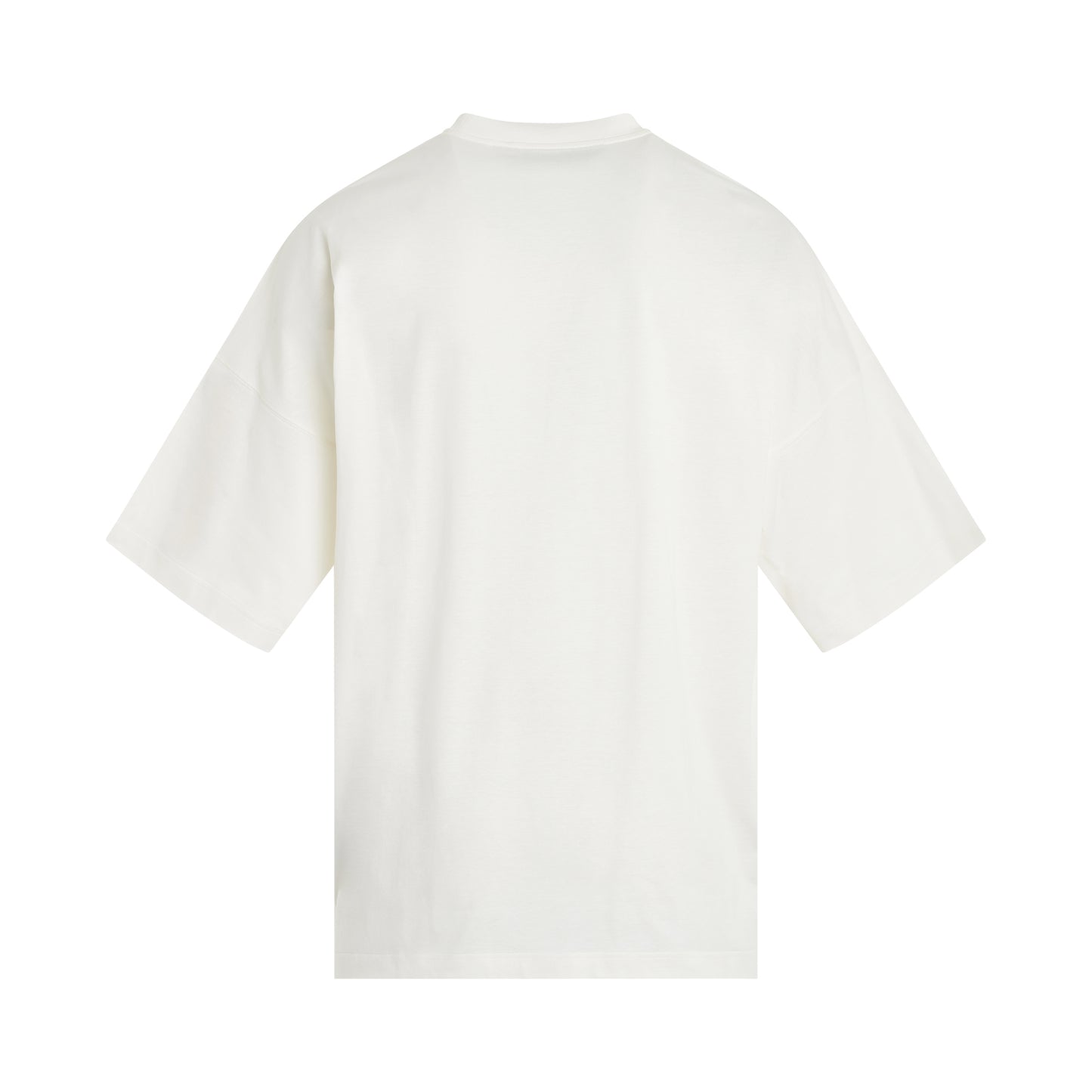 Milano Stud Loose Fit T-Shirt in Off White