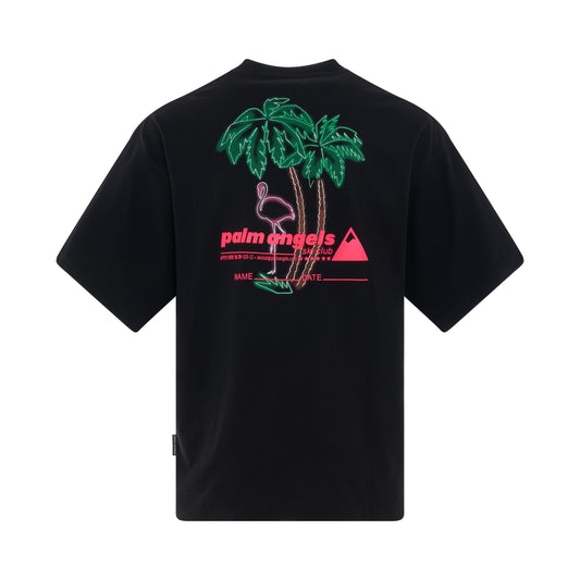 PA Ski Club Classic T-Shirt in Black/Multicolour