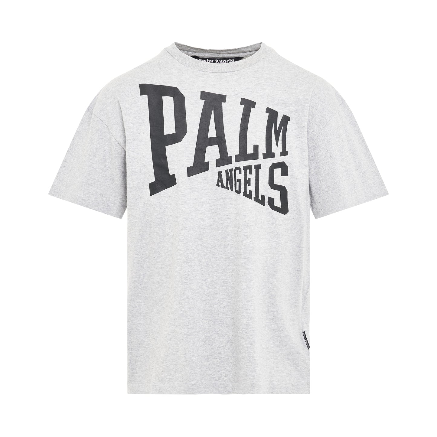 Palm Angels College T-Shirt in Grey