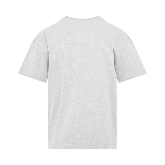 Palm Angels College T-Shirt in Grey