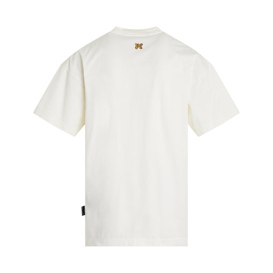 Foggy PA T-Shirt in Off White