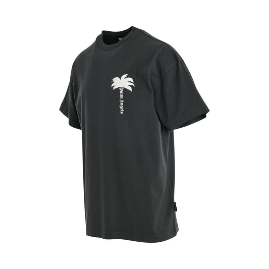 The Palm GD T-Shirt in Dark Grey