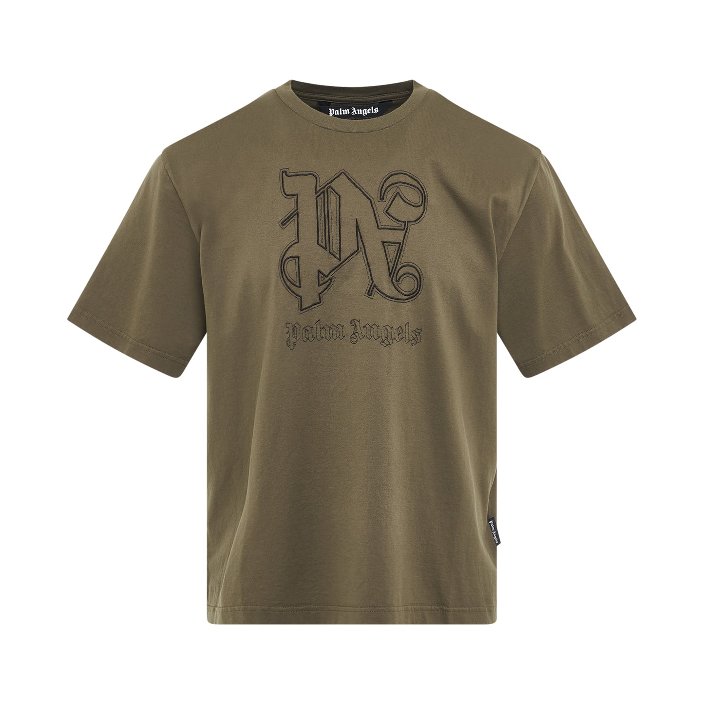 Classic Monogram Statement T-Shirt in Brown