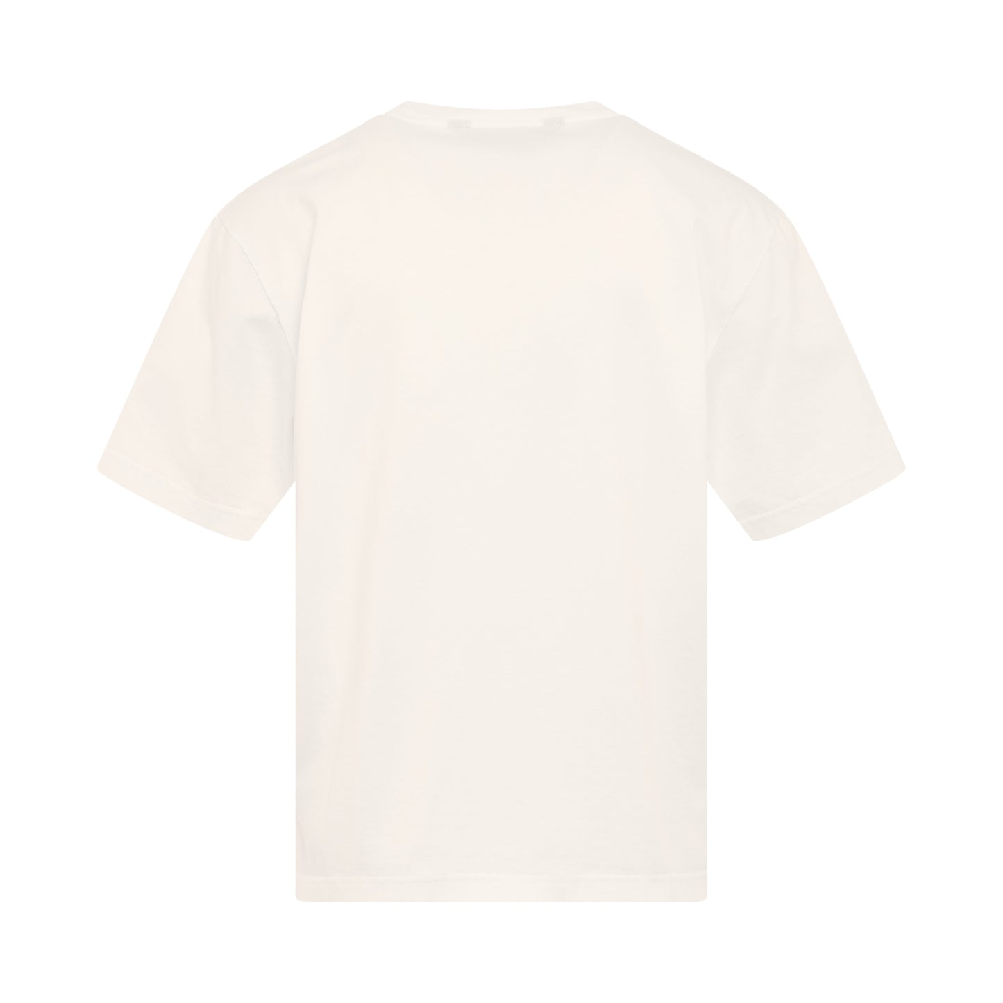 Embroidered Logo Slim T-Shirt in White