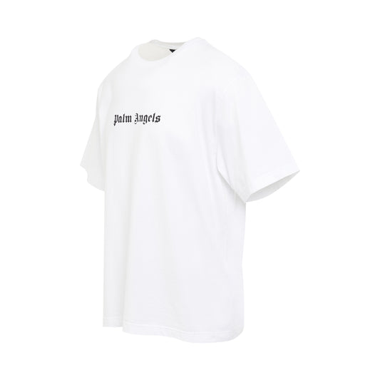 Classic Logo Slim T-Shirt in White