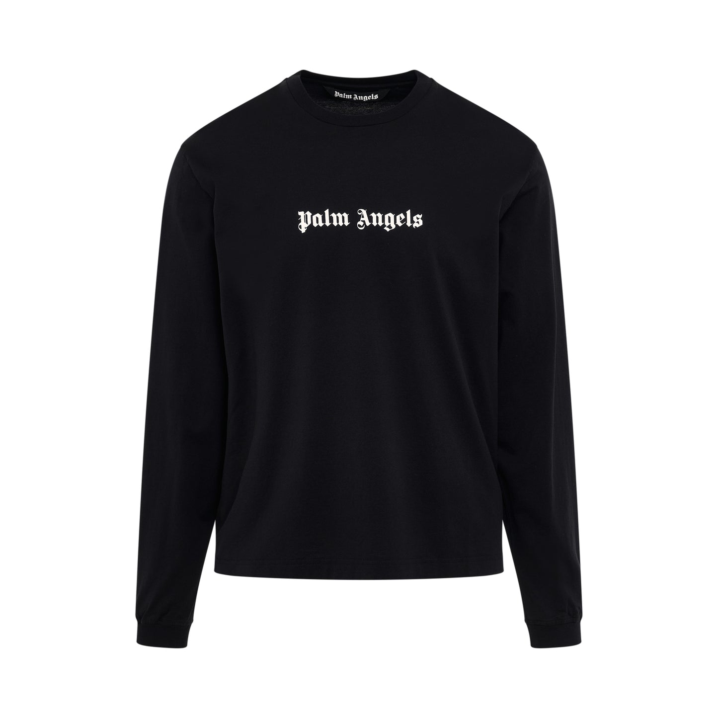 Classic Logo Slim Long-sleeves T-Shirt in Black