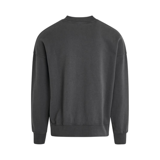 The Palm GD Crewneck Sweater in Dark Grey