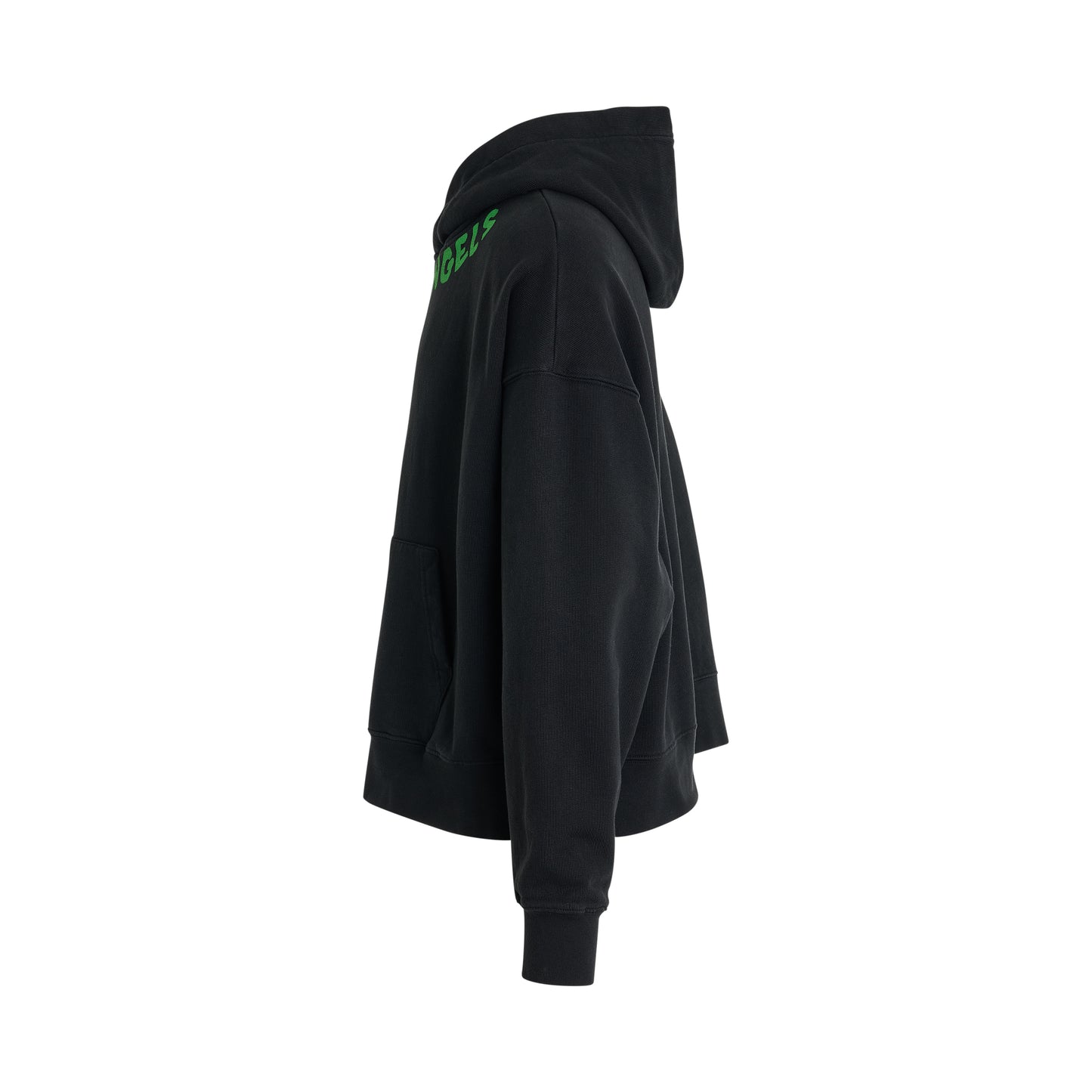 Seasonal Logo Hoodie in Black/Green