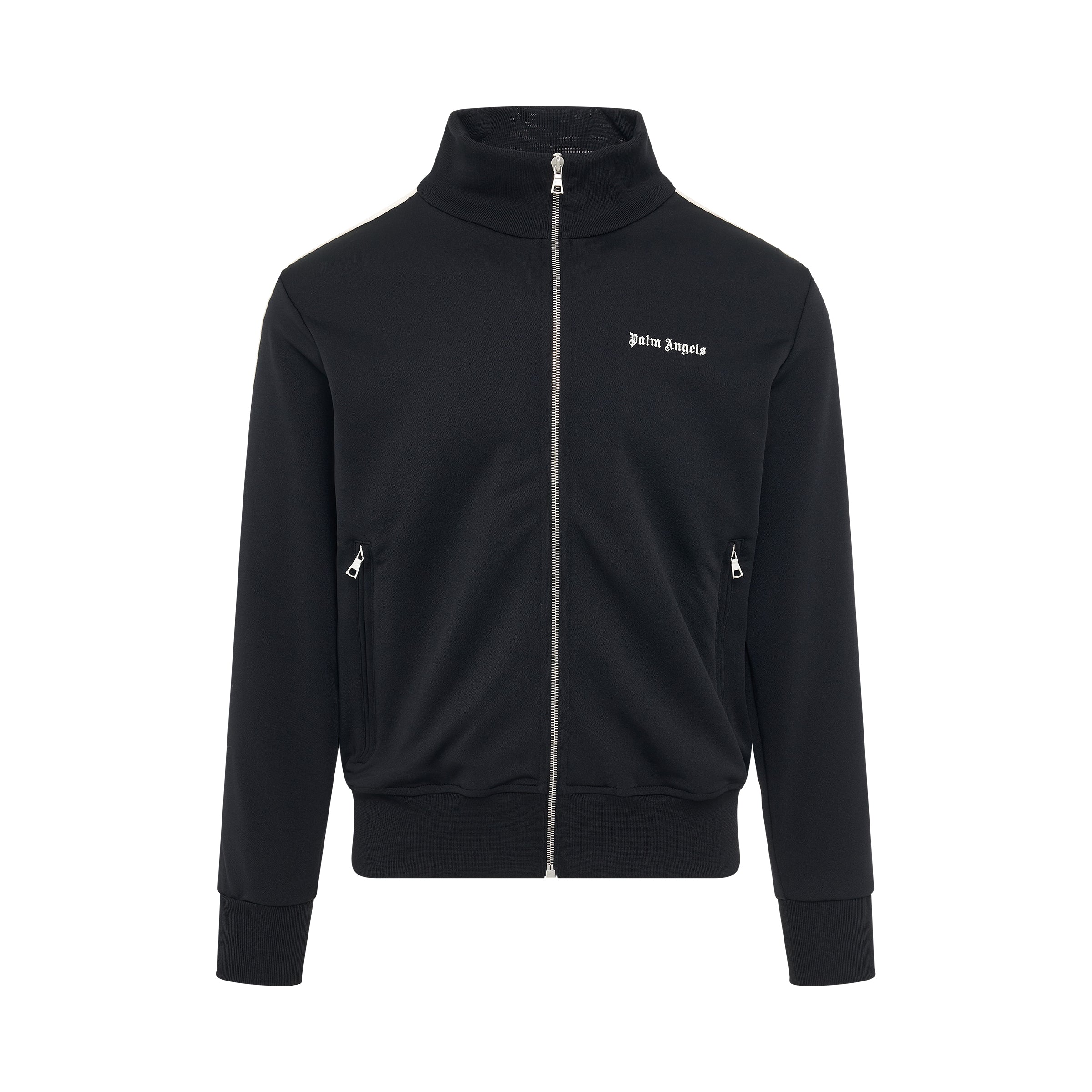 New Classic Track Jacket in Black/White