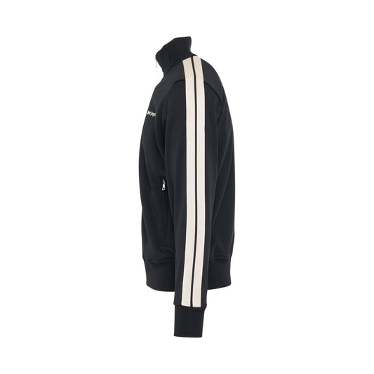 New Classic Track Jacket in Black/White