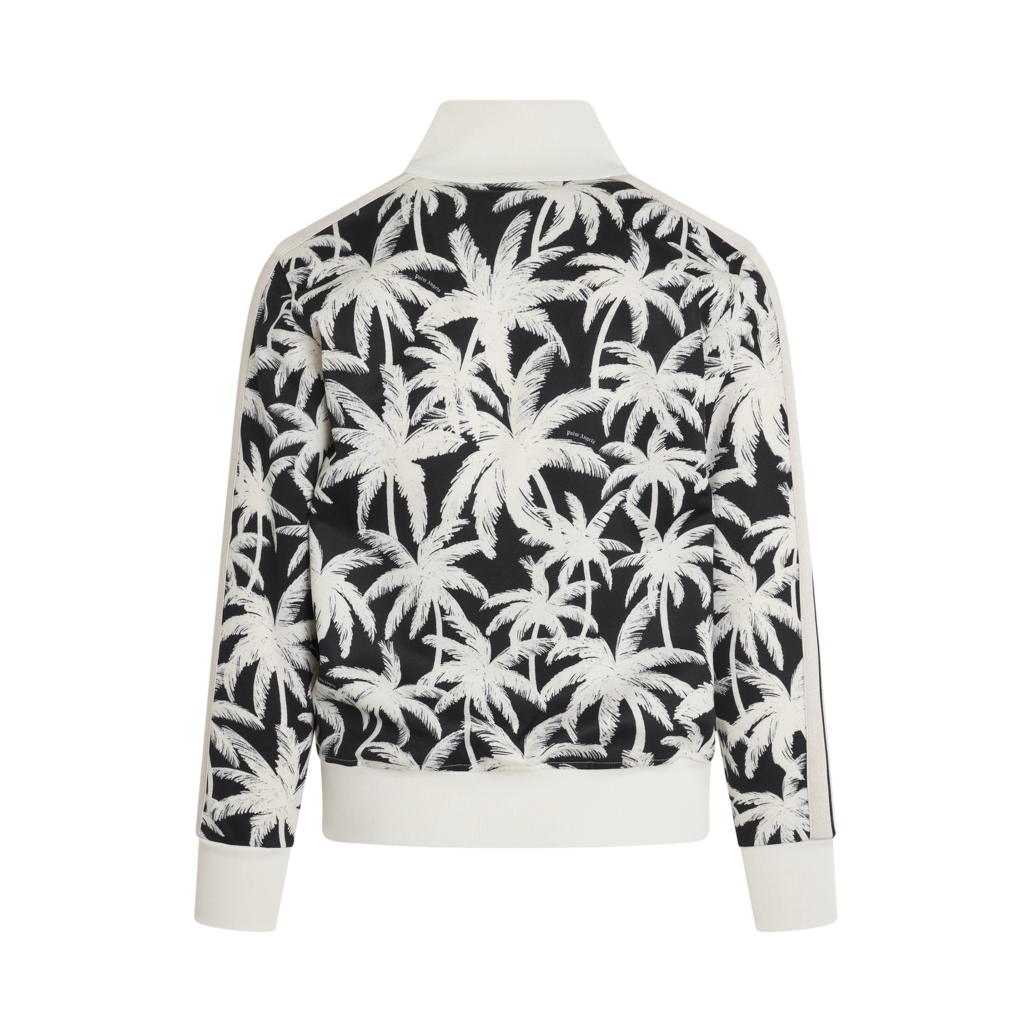 Palms All over Track Jacket in Black/Off White