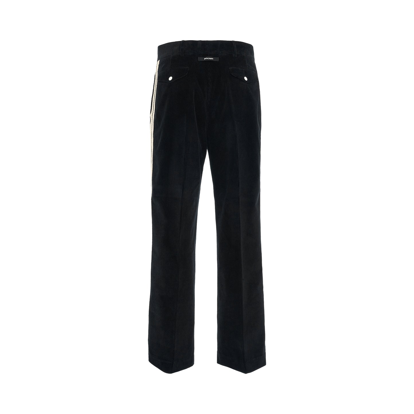 Corduroy Suit Tape Pants in Black