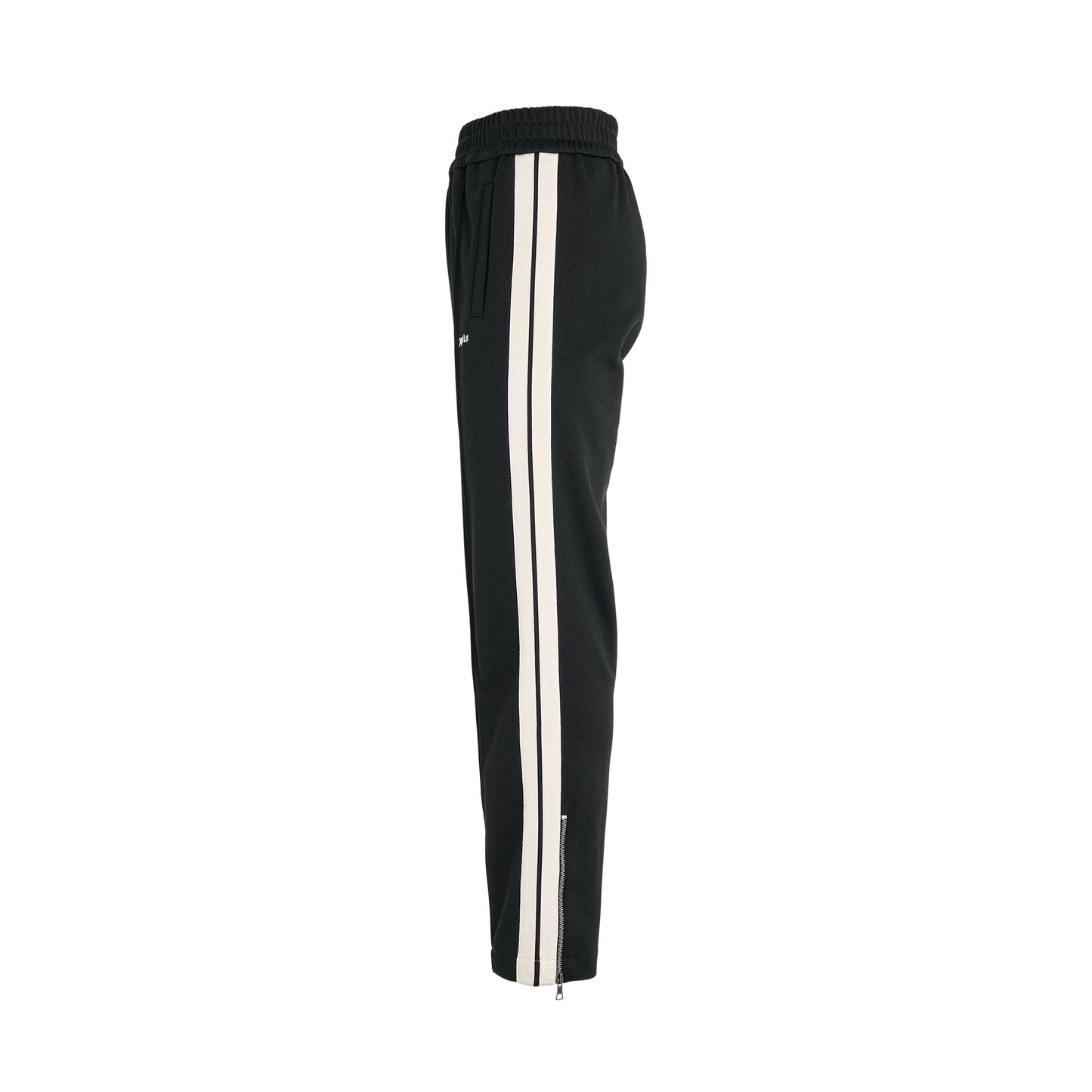 Classic Logo Track Pants in Black/Off White