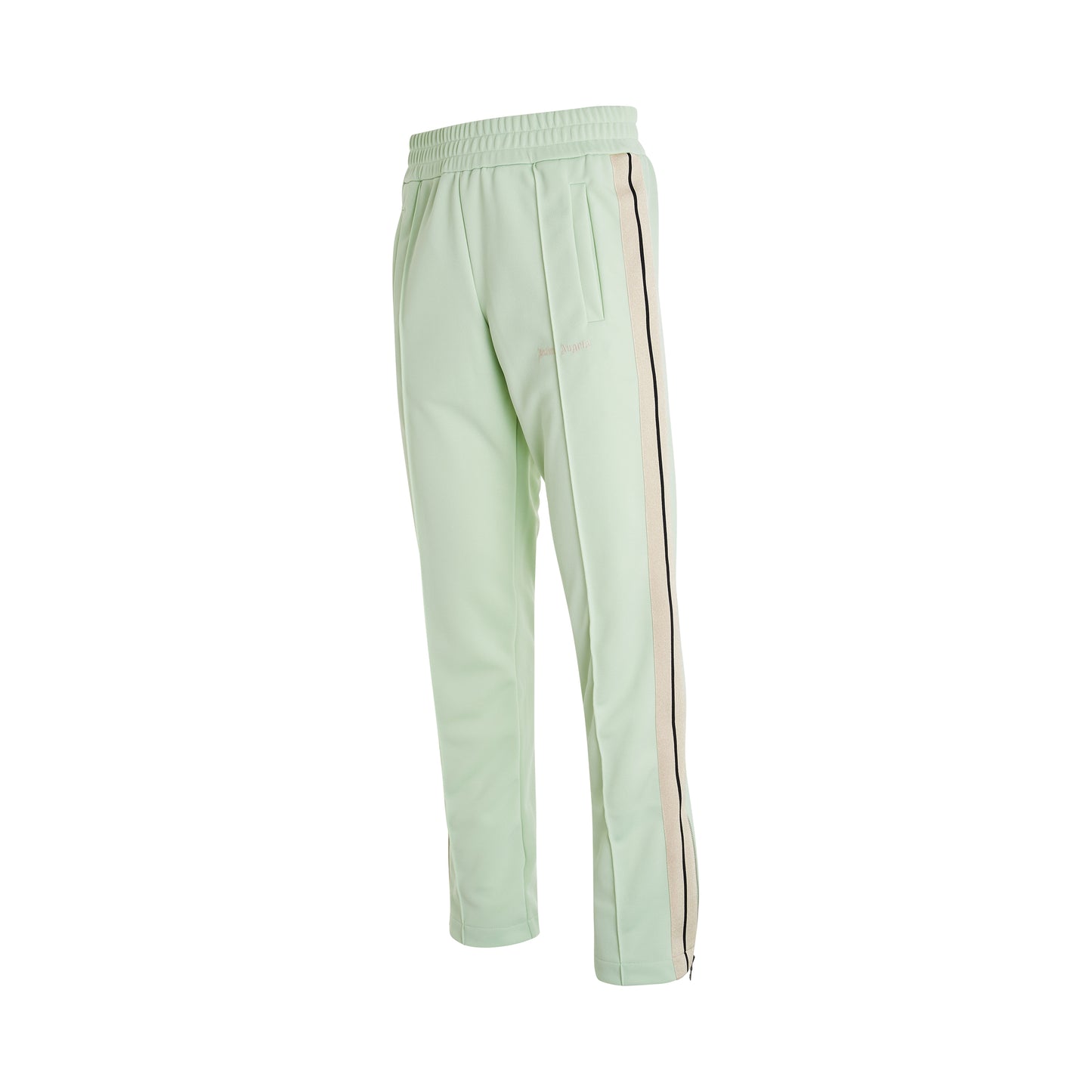 Classic Logo Track Pants in Mint/Off White