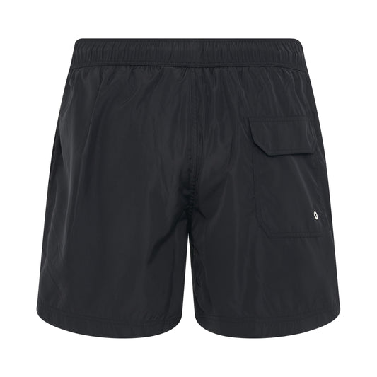 Classic Logo Swimshorts in Black/White