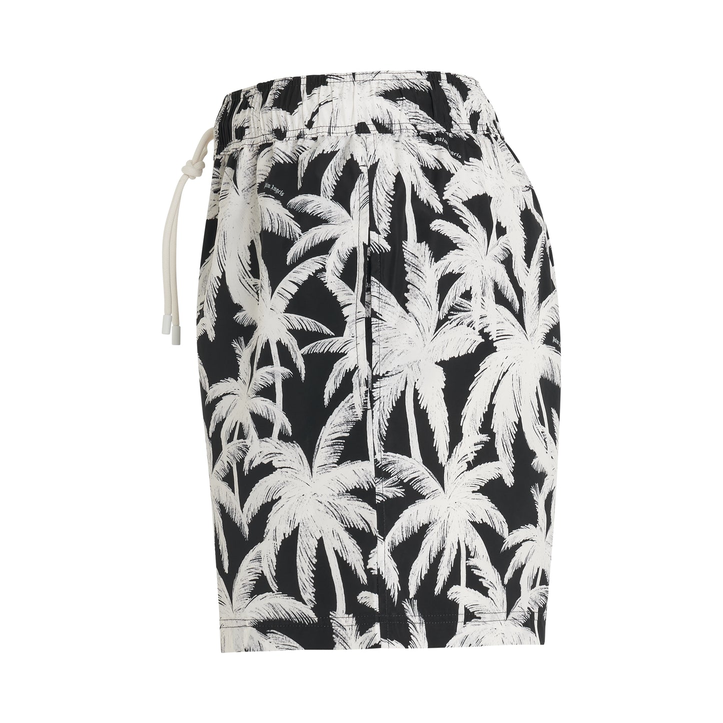 Palms All-over Swim shorts in Black/Off White