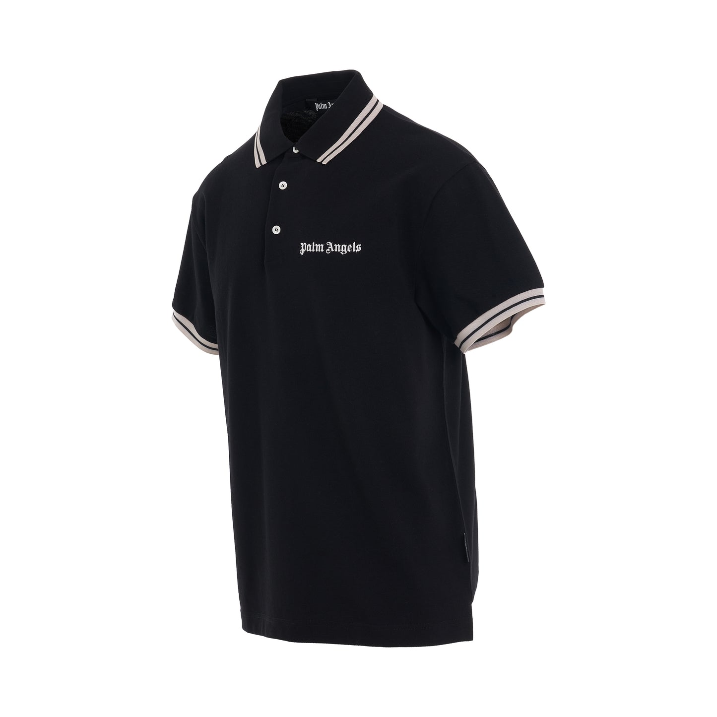 Classic Logo Polo Shirt in Black/White