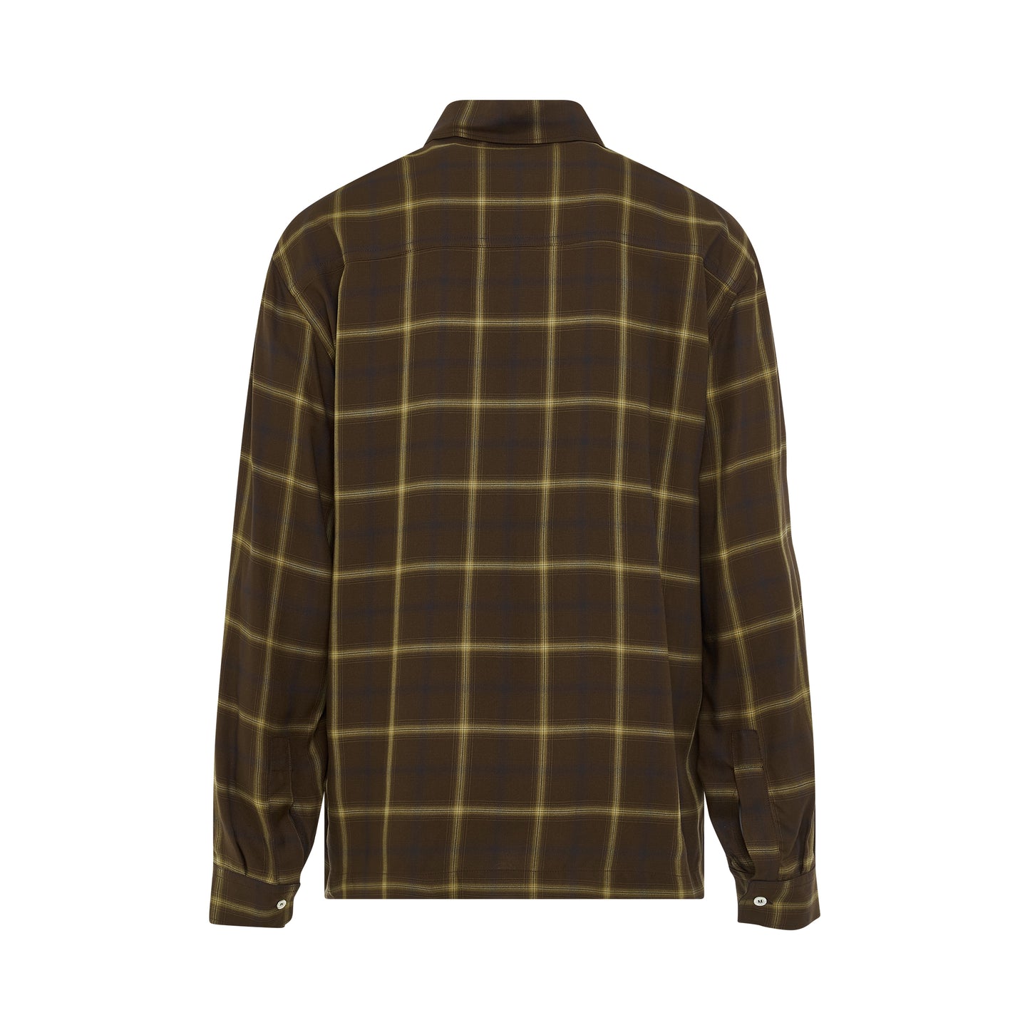 Monogram Check Shirt in Brown