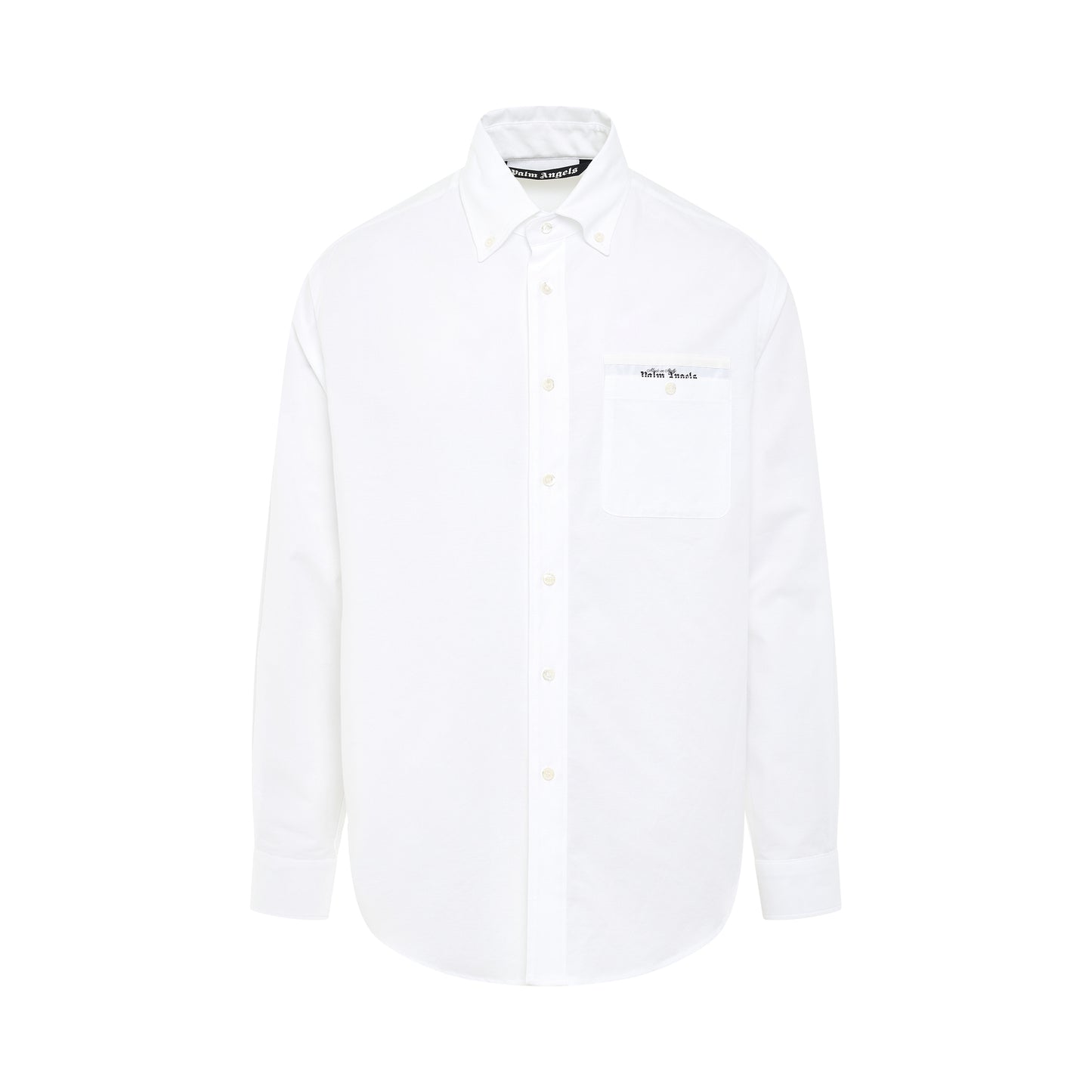 Satorial Tape Cotton Shirt in White