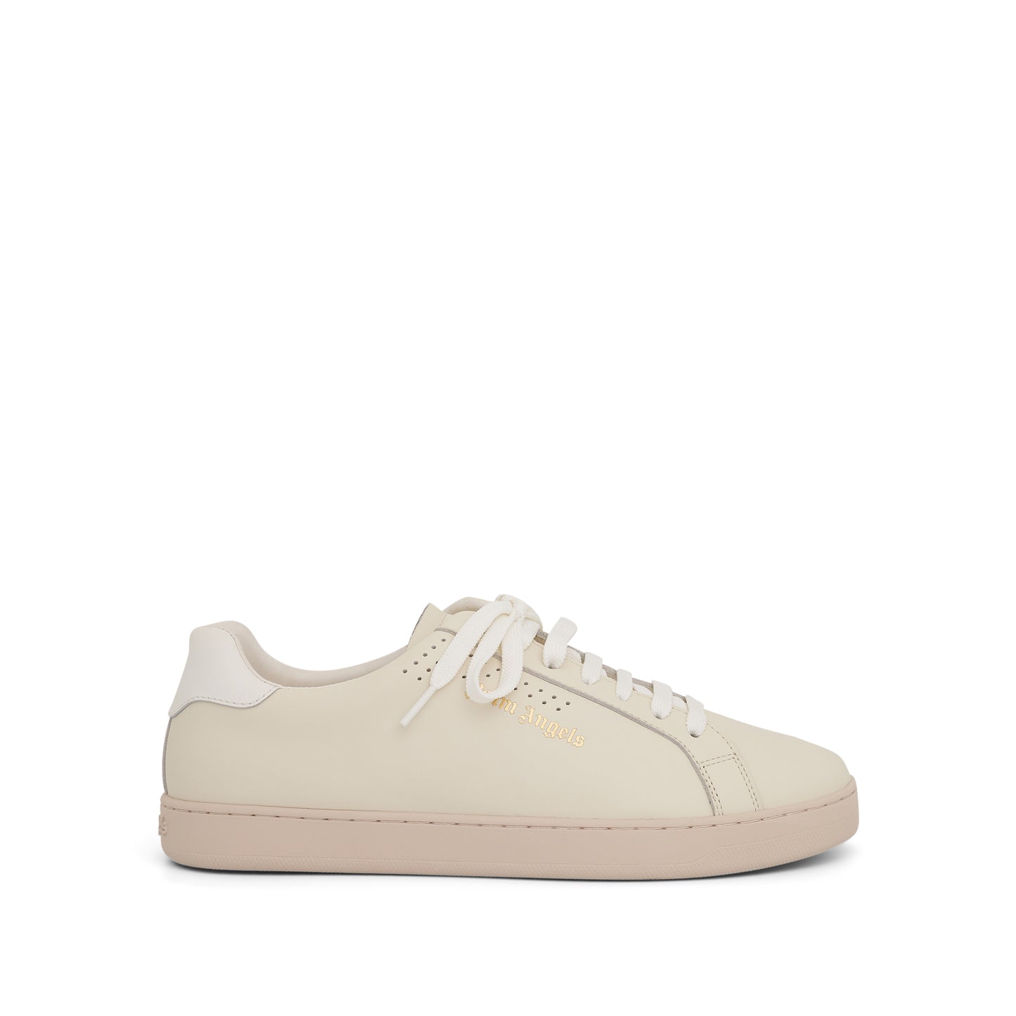 Palm 1 Leather Sneaker in Beige/White