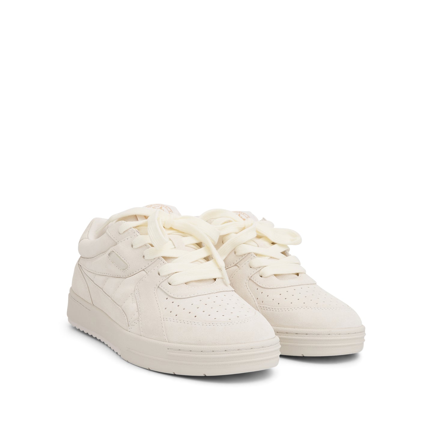 PA Universal Original Suede Sneaker in Cream/White