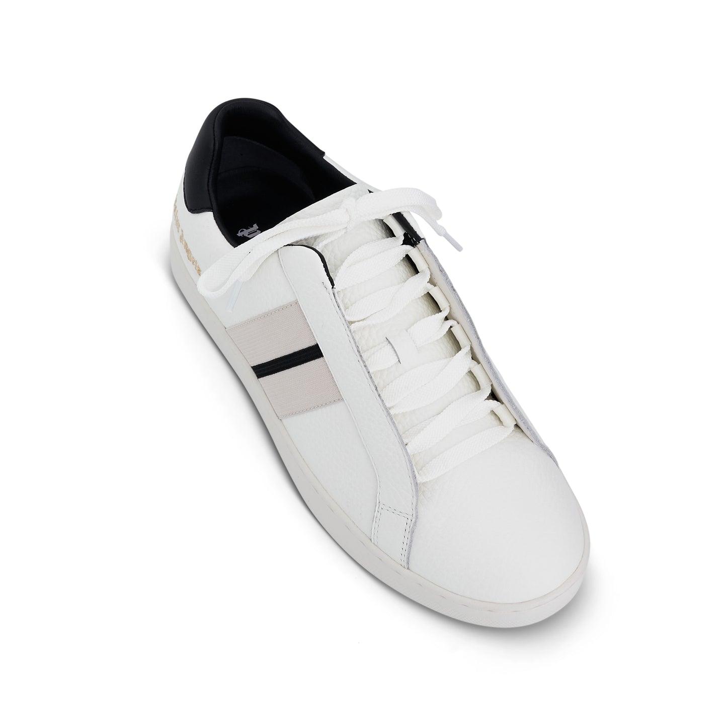 Track Palm Sneaker in White/Black