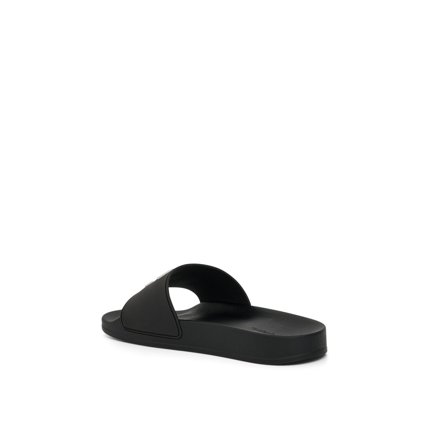 PA Monogram Pool Slider in Black