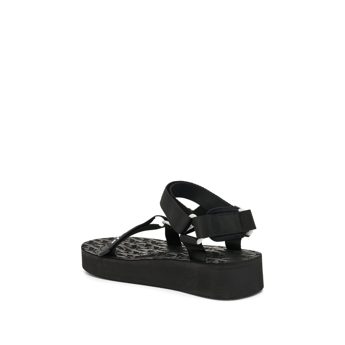 Palm Angels x Suicoke Depa Sandals in Black/White