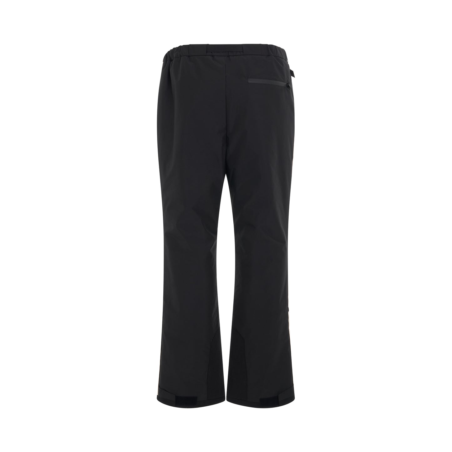 Track Ski Pants in Black/White