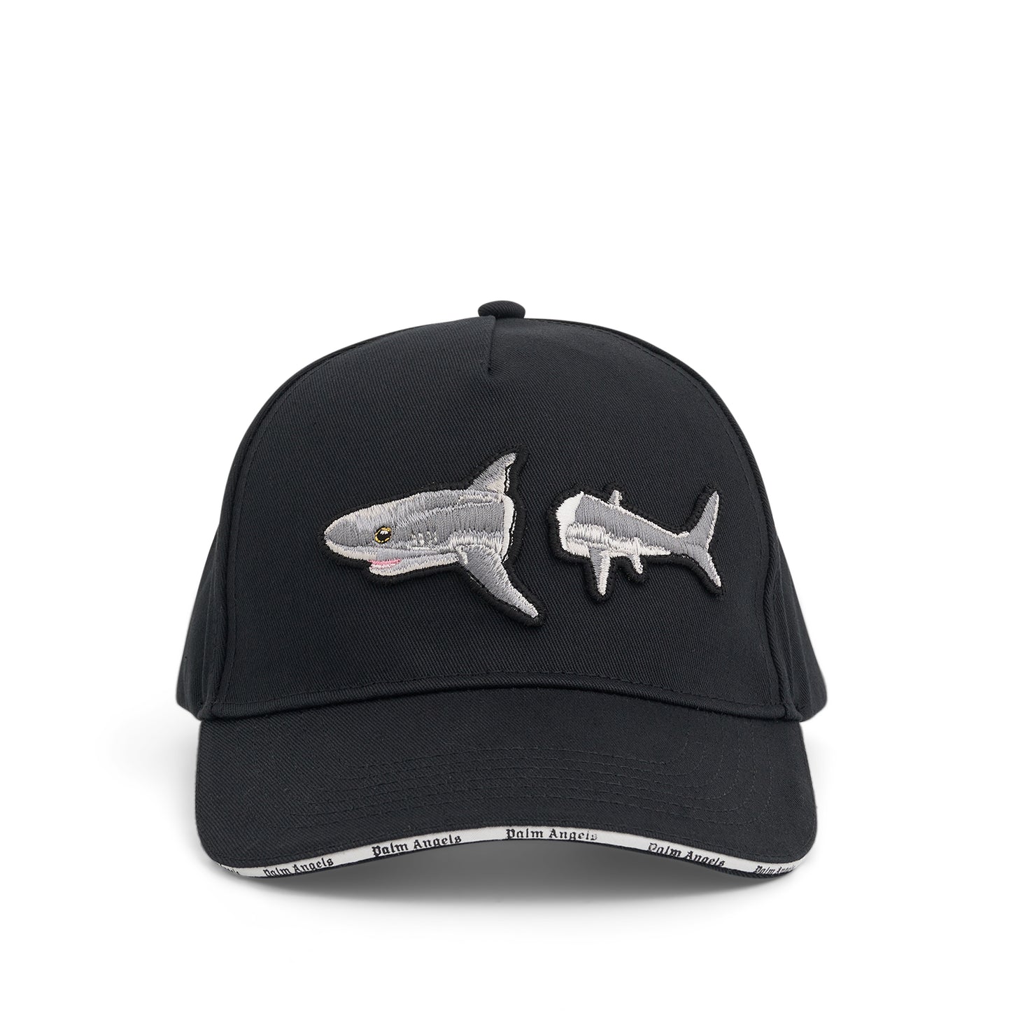 Broken Shark Cap in Black/Grey