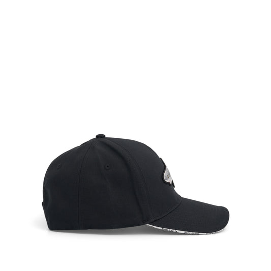 Broken Shark Cap in Black/Grey