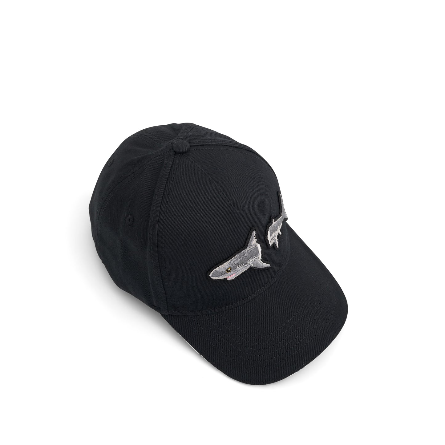 Broken Shark Cap in Black/Grey