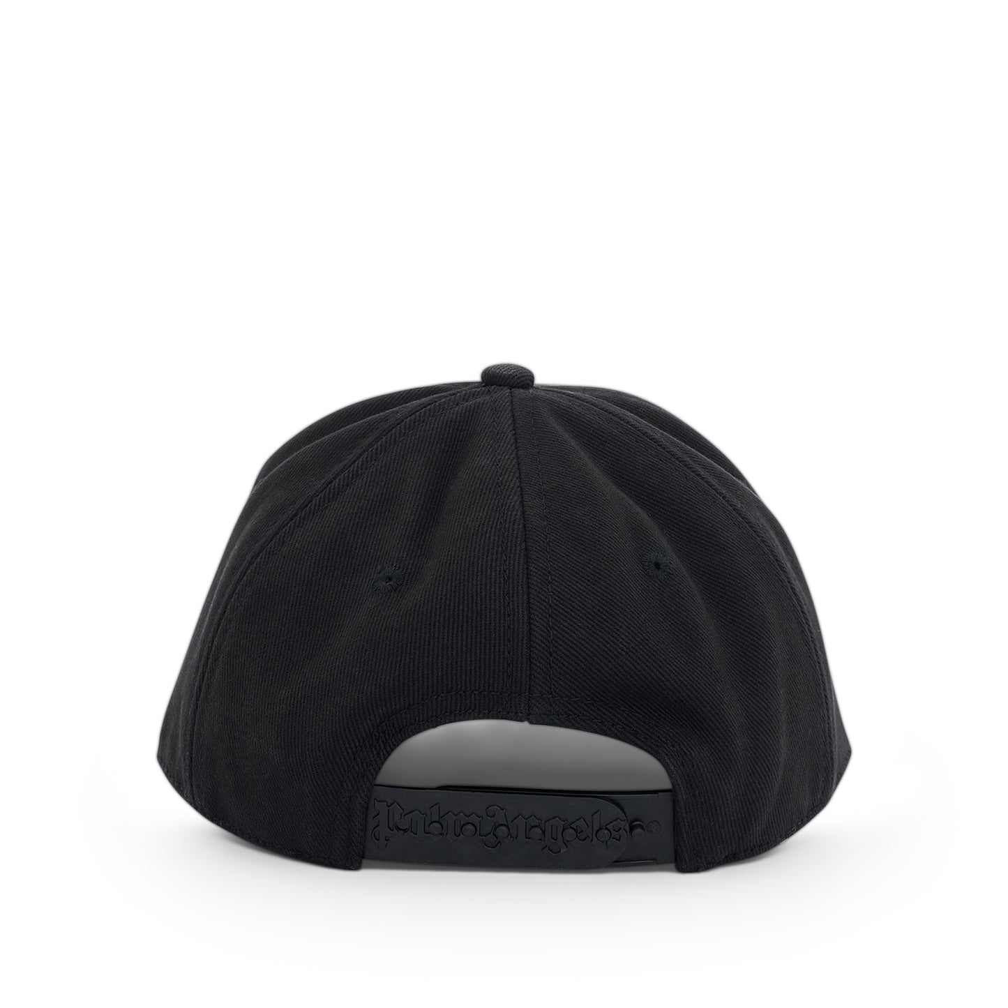 Monogram Embroidered Cap in Black