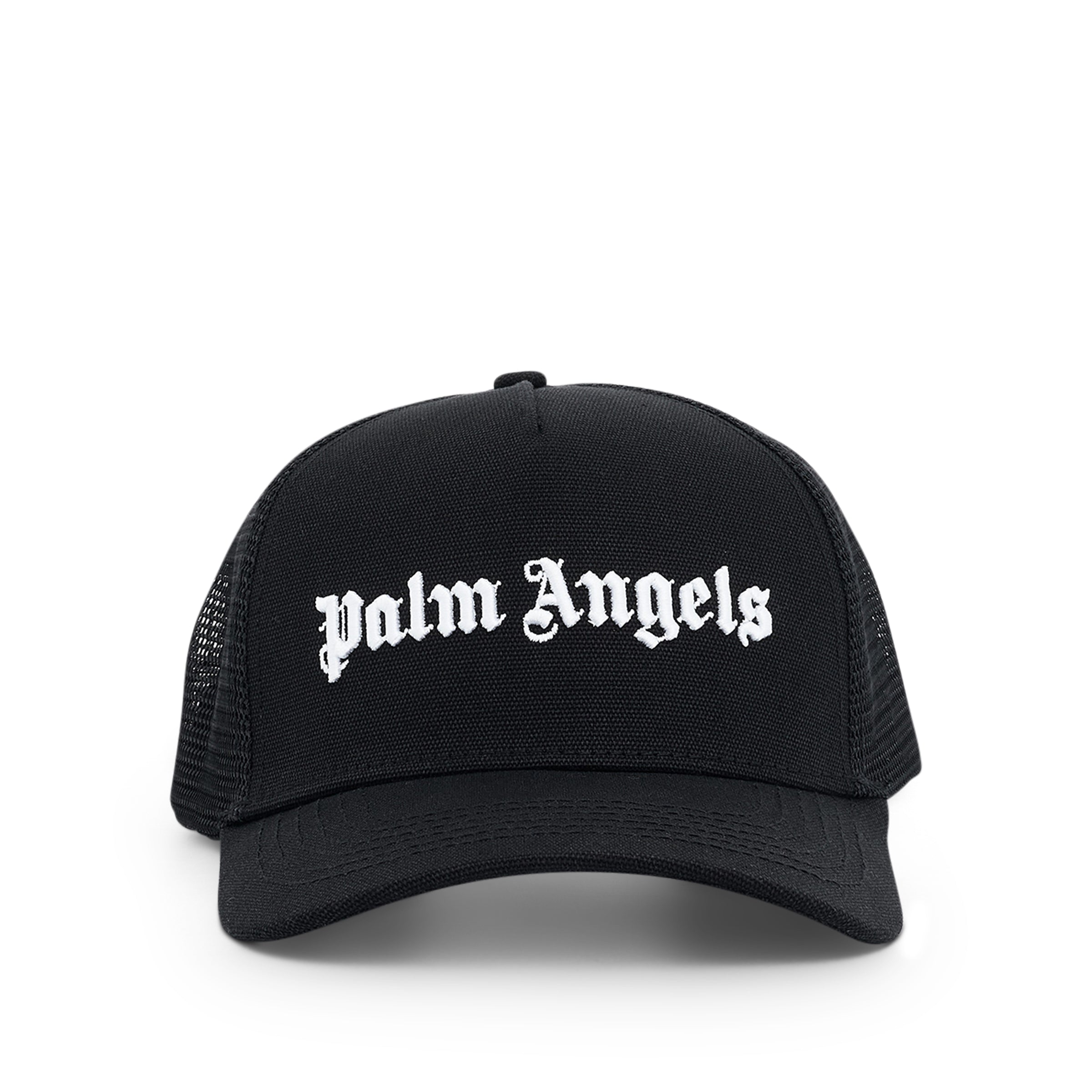 Classic Logo Trucker Cap in Black/White