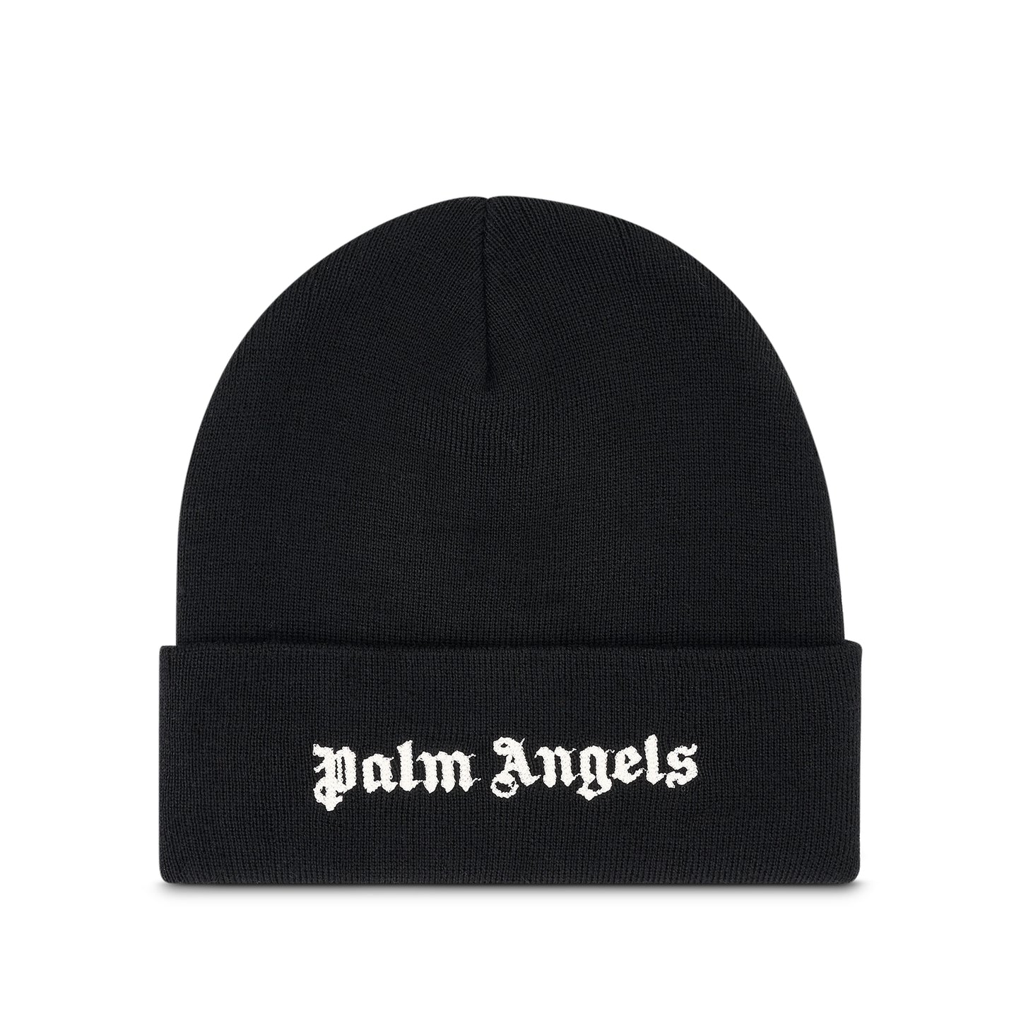 Classic Logo Beanie in Black White