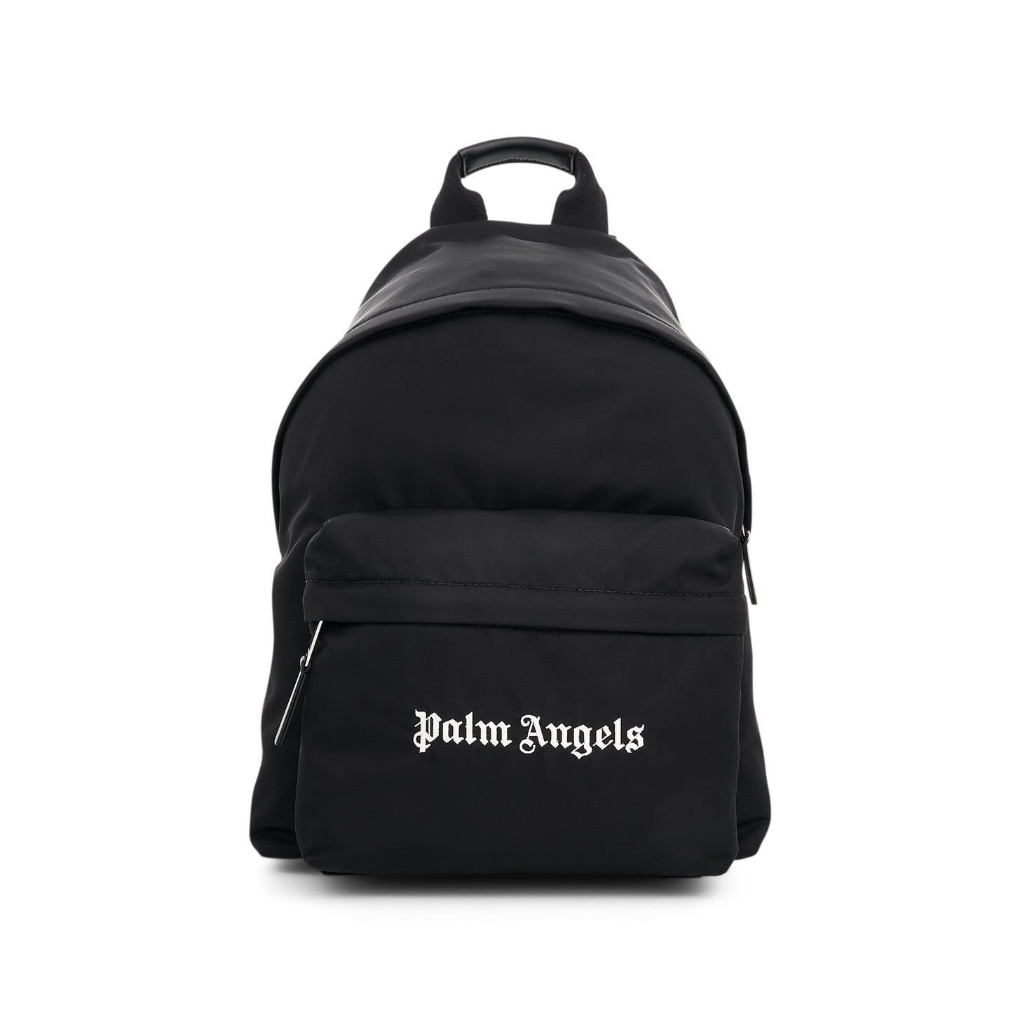 Nylon Logo Backpack in Black/White