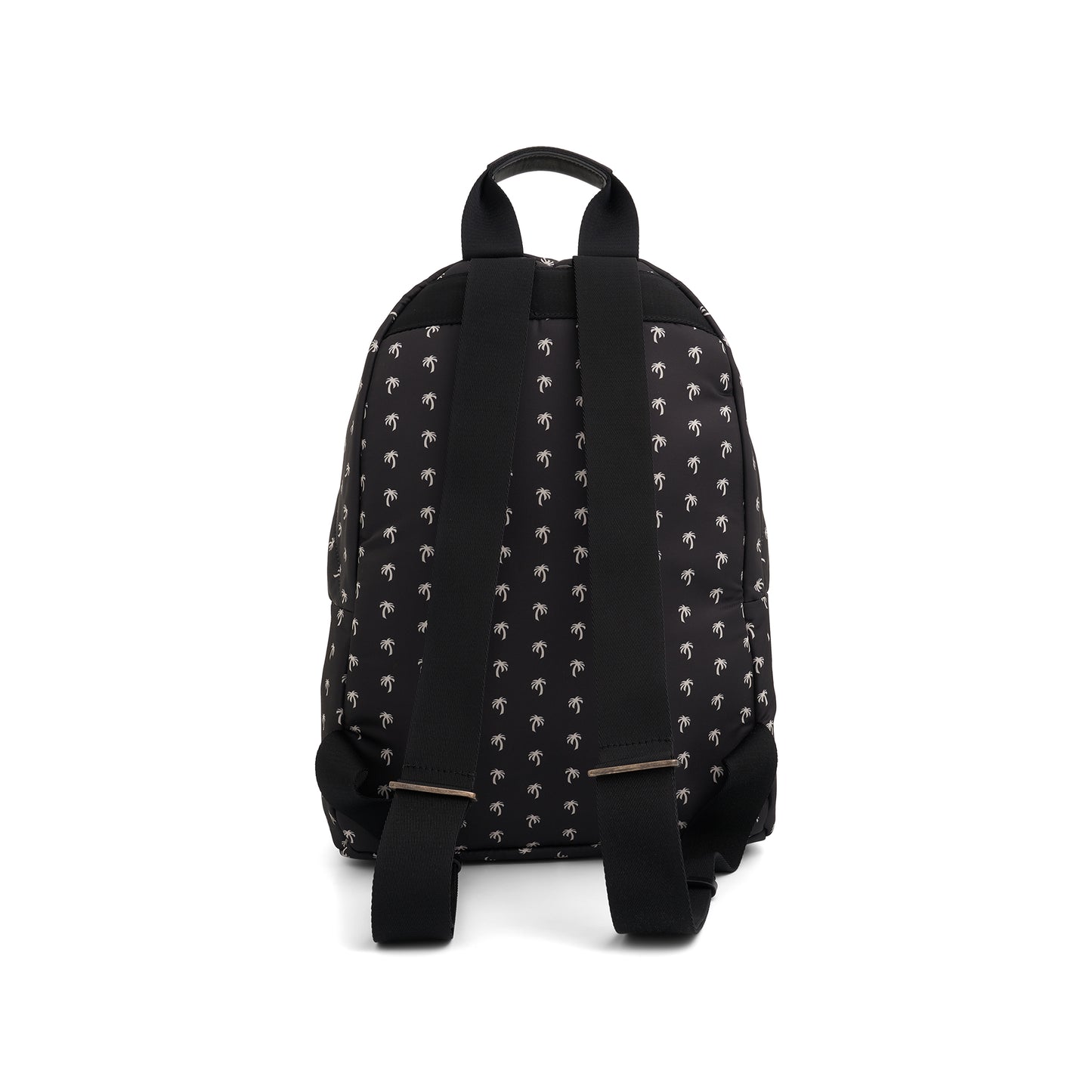Mini Palms Backpack in Black/White