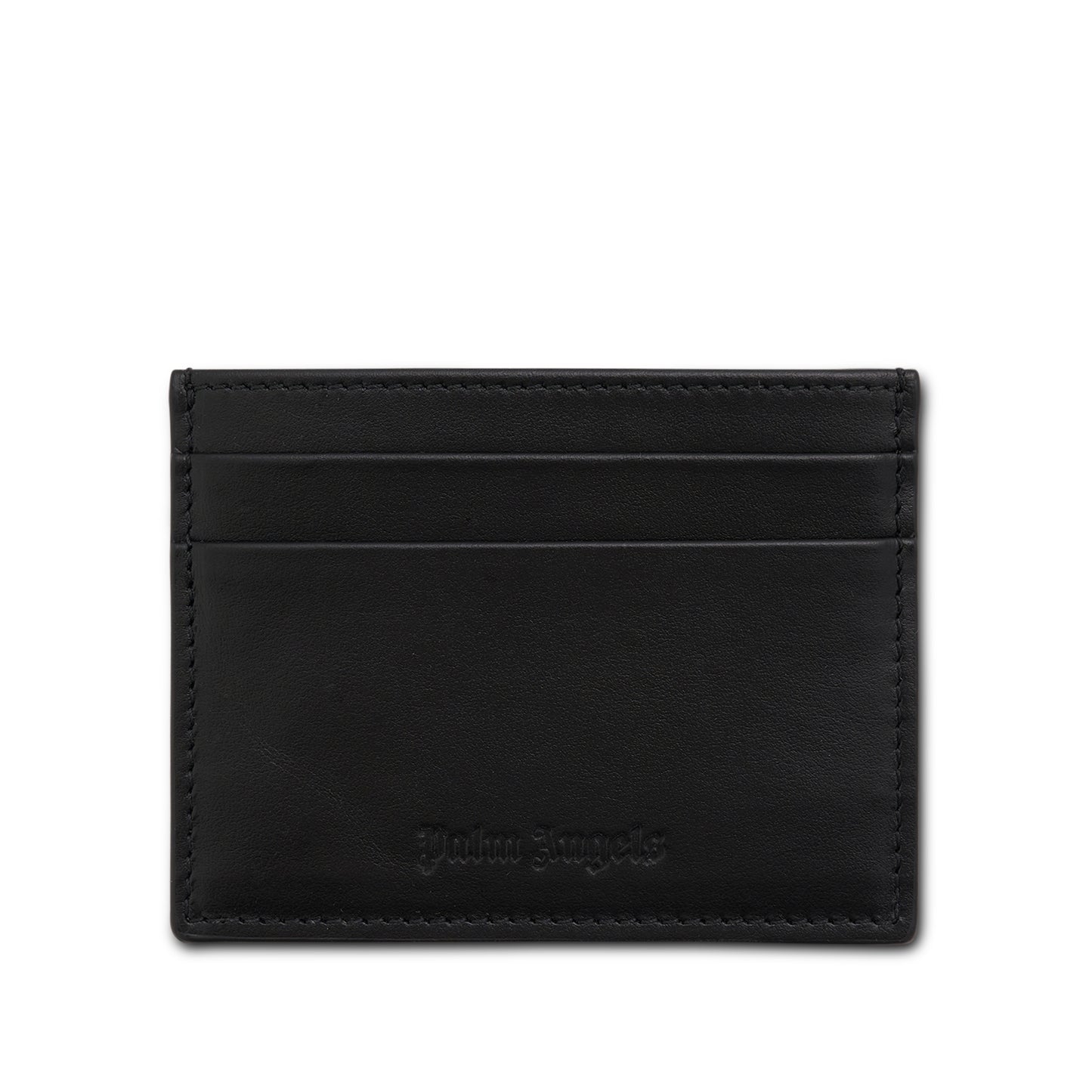 Logo Zipped Card Holder in Black/White