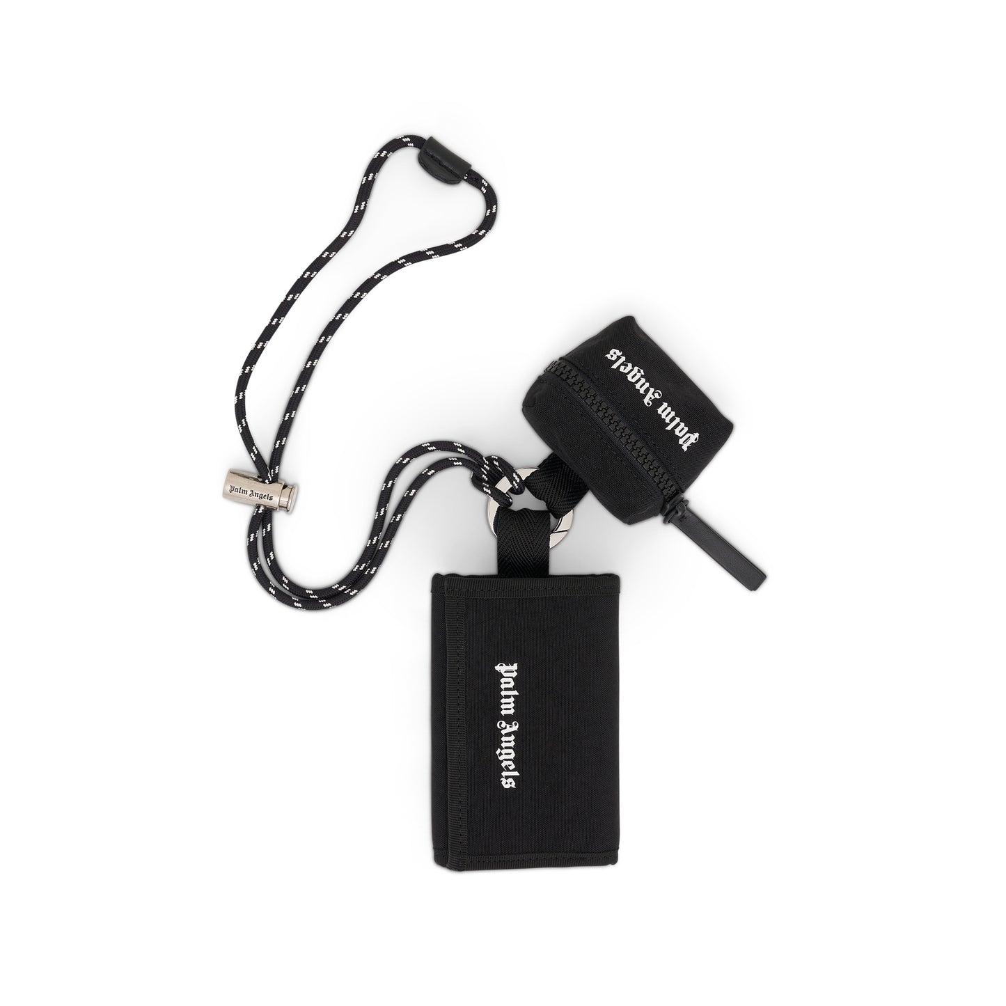 Logo Multifunctions Lanyard in Black/White