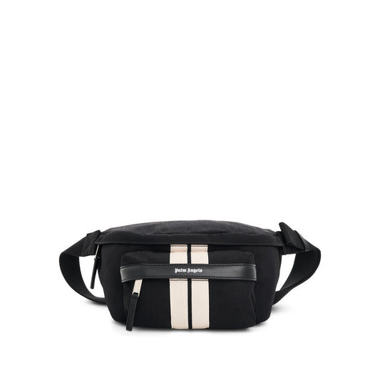 Classic Track Fannypack in Black/Off White