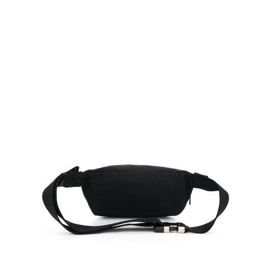 Classic Track Fannypack in Black/Off White