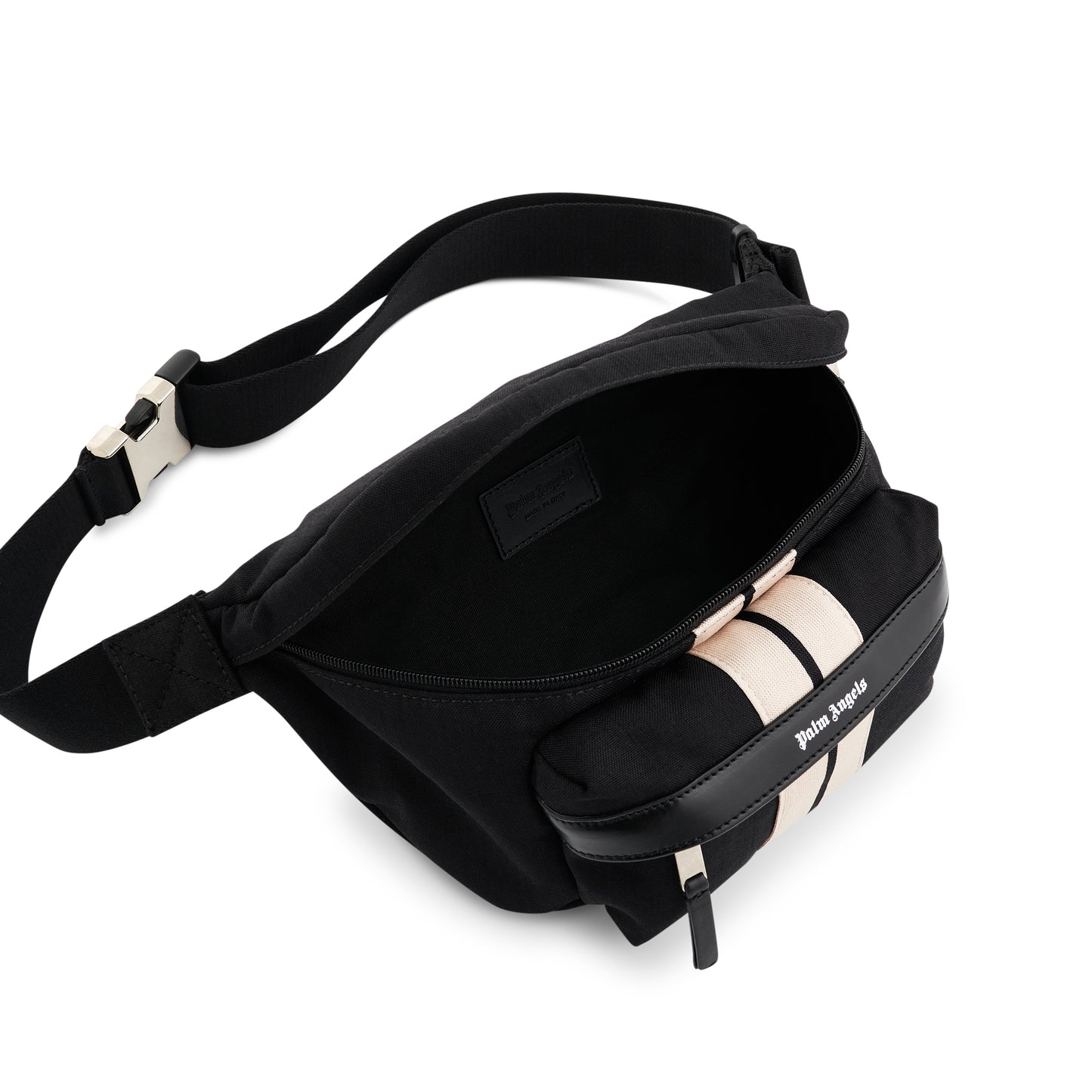 Classic Track Fannypack in Black/Off White