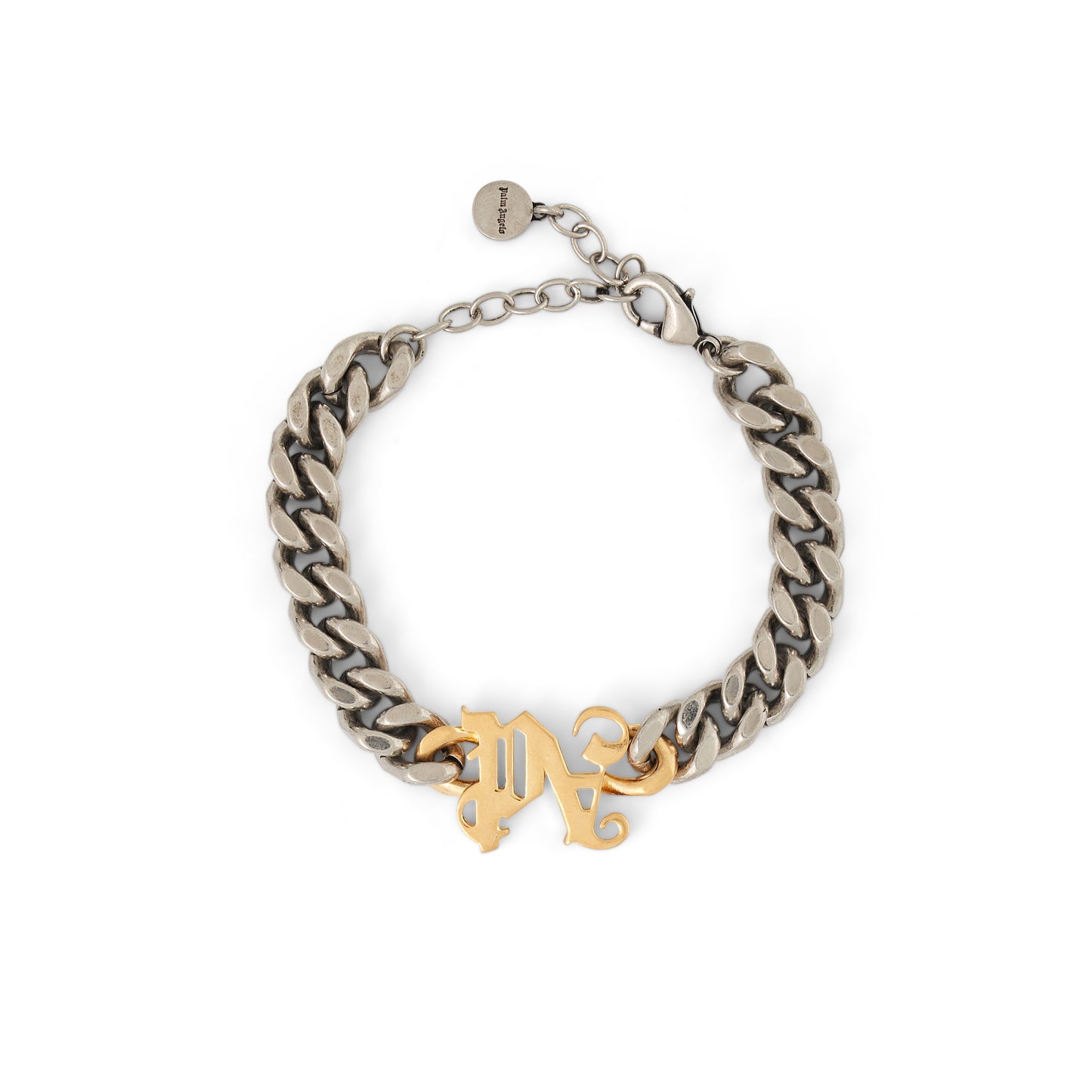 Monogram Chain Bracelet in Silver/Gold