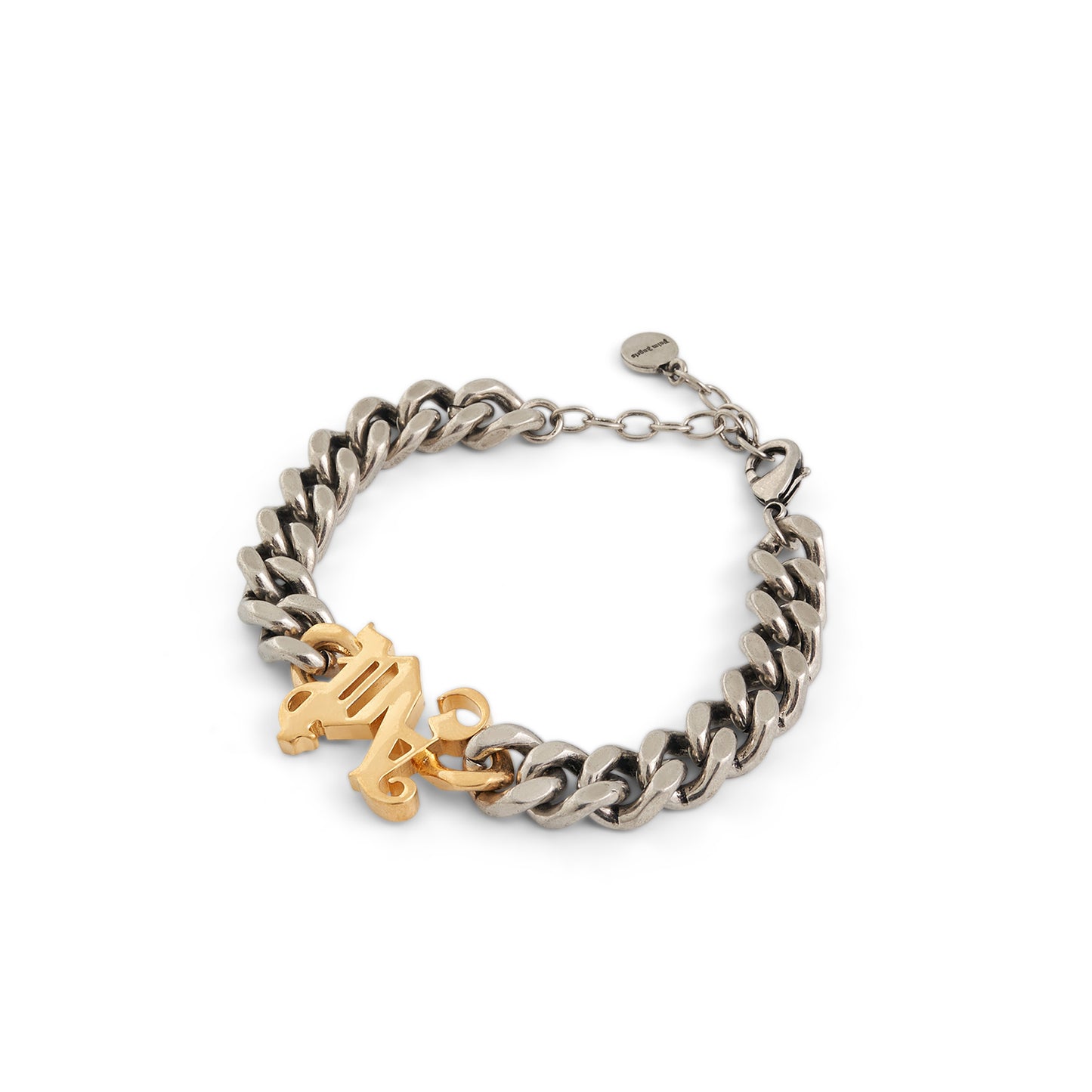 Monogram Chain Bracelet in Silver/Gold