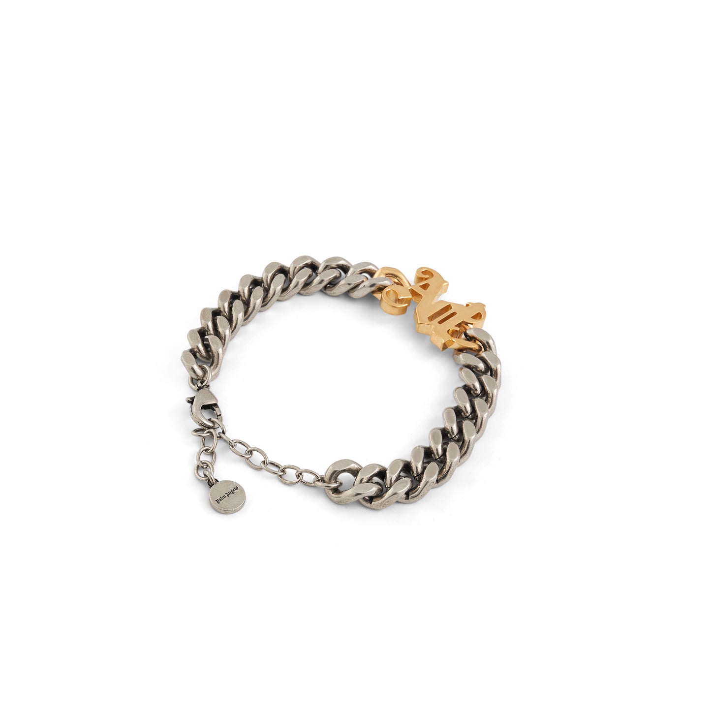 Monogram Chain Bracelet in Silver/Gold