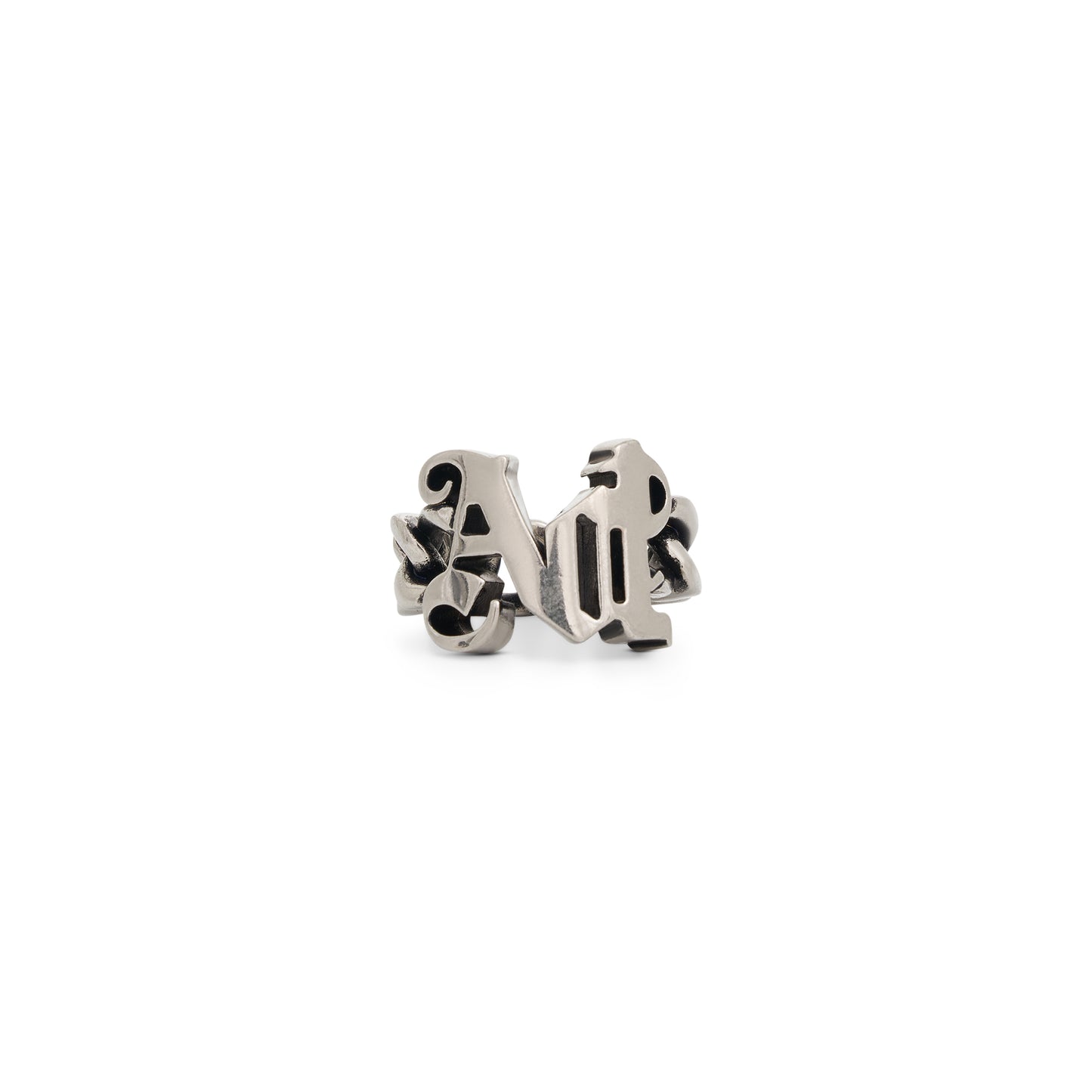 Monogram Chunky Ring in Silver