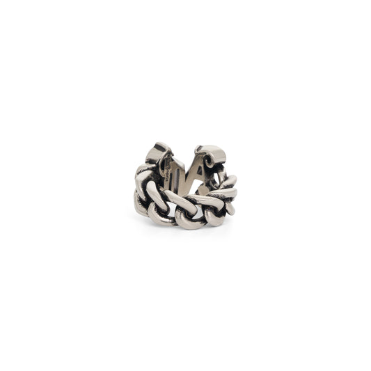 Monogram Chunky Ring in Silver