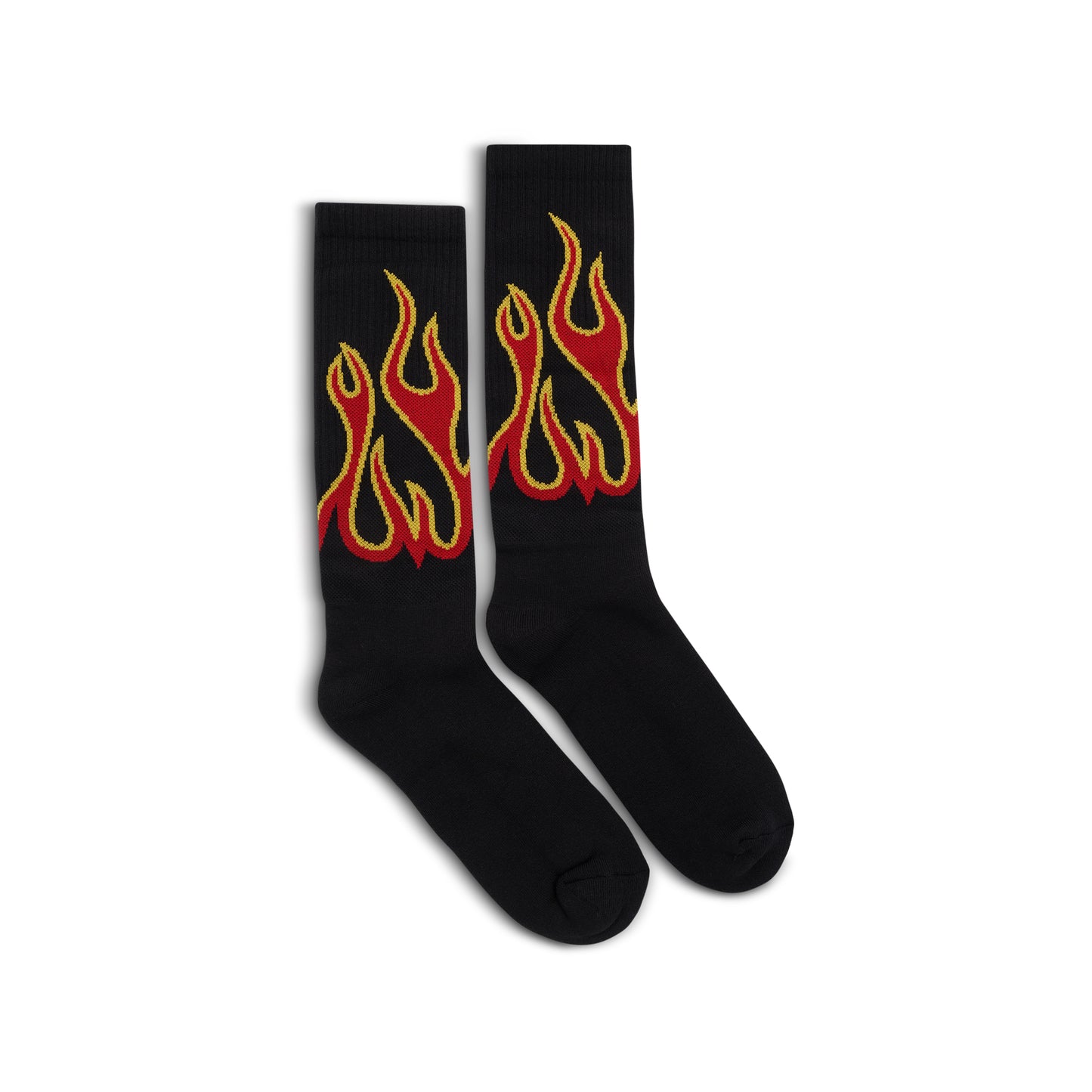 Flames Socks in Black/Red